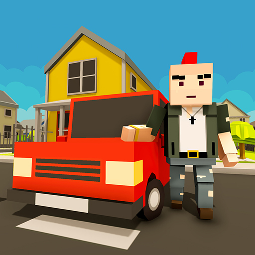 Virtual Life In A Simple Blocky Town icon