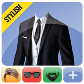 Men Suit photo Editor Smart Photo montage icon