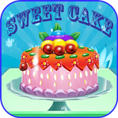 cooking strawberry sweet cakes game icon