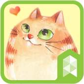 Lovely cute cat Launcher theme on 9Apps