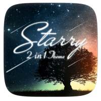 (FREE) Starry 2 In 1 Theme on 9Apps