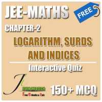 JEE MATHS LOGARITHM, SURDS AND INDICES MCQ on 9Apps