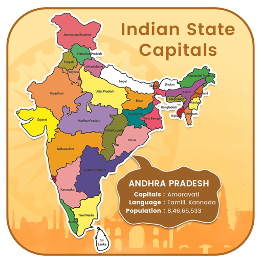 India States and Capitals icon