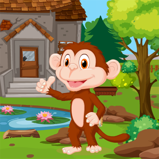 Cartoon Monkey Rescue Kavi Game-393 icon