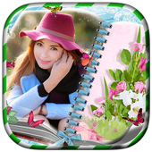 Books Photo Collage أيقونة