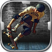 Skateboard racing TCM icon