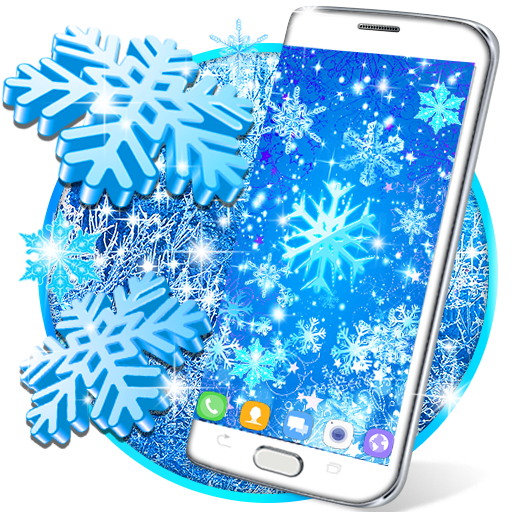 Snowflakes live wallpaper icon