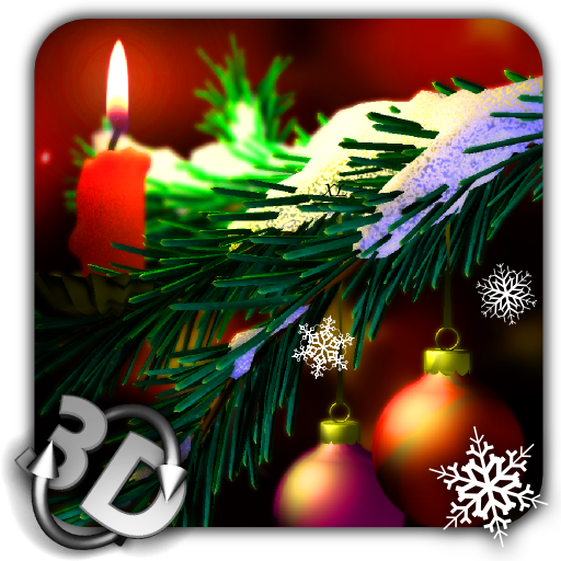 Christmas in HD Gyro 3D icon