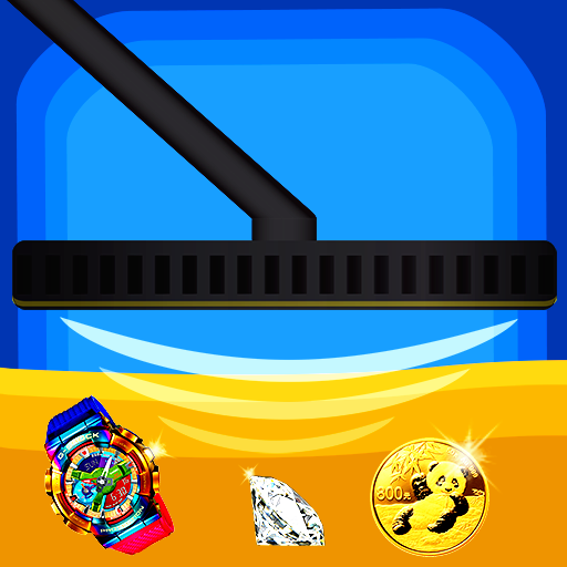 Precise metal detector icon
