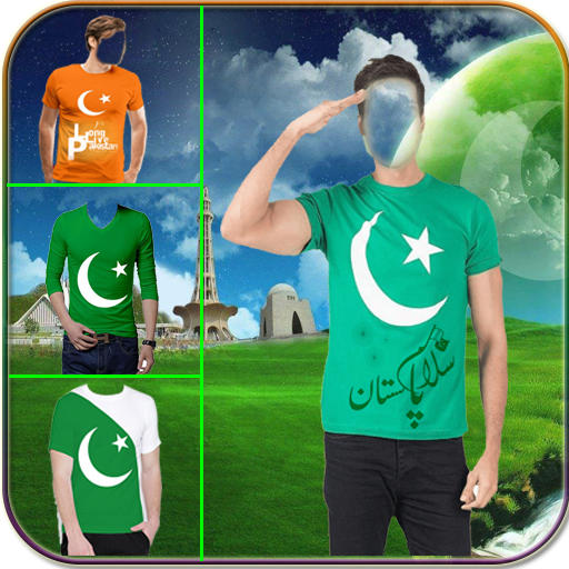 Pakistan Flag Shirts Photo Editor 2021 icon