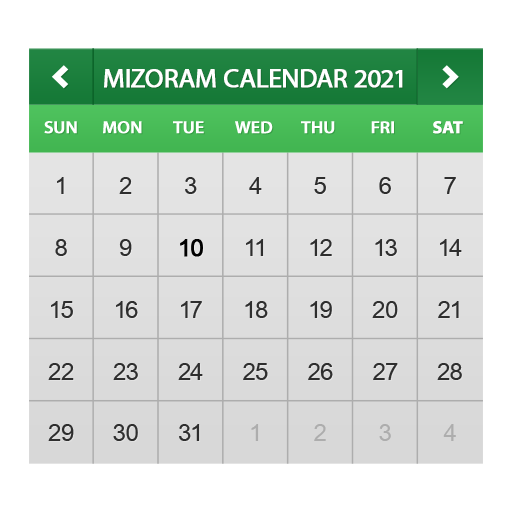 Mizoram Calendar 2021 icon
