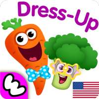 Funny Food DRESS UP games for toddlers and kids!😎