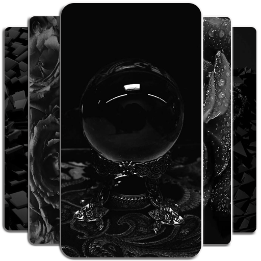 BLACK Wallpaper icon