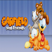 Garfield and friends video أيقونة