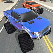 Racing Monster Truck Sim 3D icon
