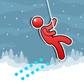 Stickman Hook and swing أيقونة