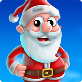 Xmas Santa Run Christmas Games icon