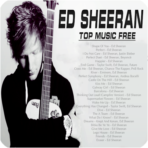 Ed Sheeran Top Music Free icon