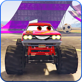 Lightning Mcqueen Monster Truck: Mcqueen Racing 3D icon