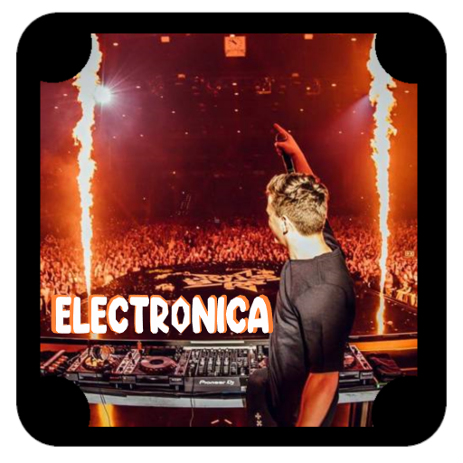 Electronic music ringtones icon