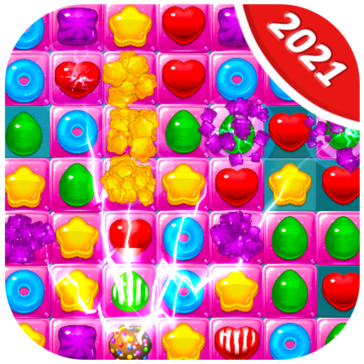 Candy Delight Storm 2021- Match 3 Candy Game icon