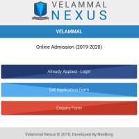 Velammal Nexus - Admission on 9Apps