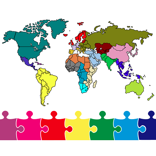 World Map Puzzle icon