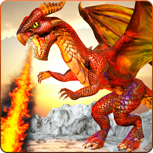 Dragon Simulator Attack 3D Game icon
