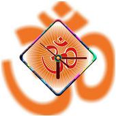 Om Clock Live Wall Paper icon