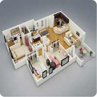 House Plan Ideas 3D