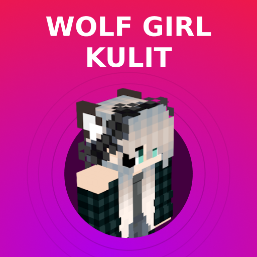 ikon Serigala Gadis Kulit untuk Minecraft