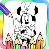 Minnie Mouse Drawing Book icon