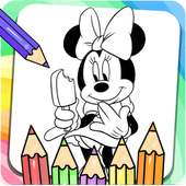 Minnie Mouse Drawing Book on 9Apps