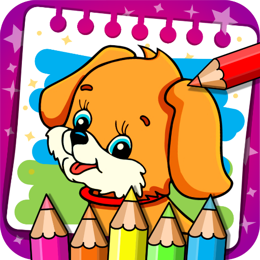 Coloring &amp; Learn Animals - Kids Games icon