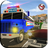 Police Bus Gangster Chase icon