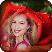Rose Photo Frames - HD Red Rose Photo Editor icon
