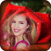 Rose Photo Frames - HD Red Rose Photo Editor on 9Apps