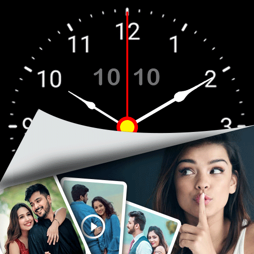 Timer locker hide photo &amp;video icon