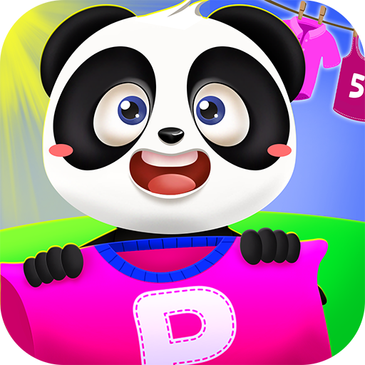BABY Panda House Clean up Game icon
