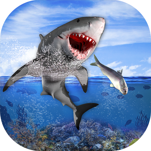 Hungry Crazy Shark Jaws Games - World Evolution icon