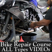 Bike Repairing Course in Hindi VIDEOs App icon