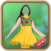 Baby Girl Fashion Photo Suit icon