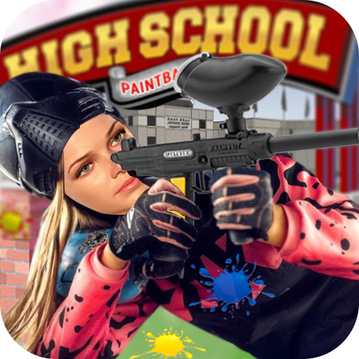 High School Paintball Shooting Arena : FPS Game icon