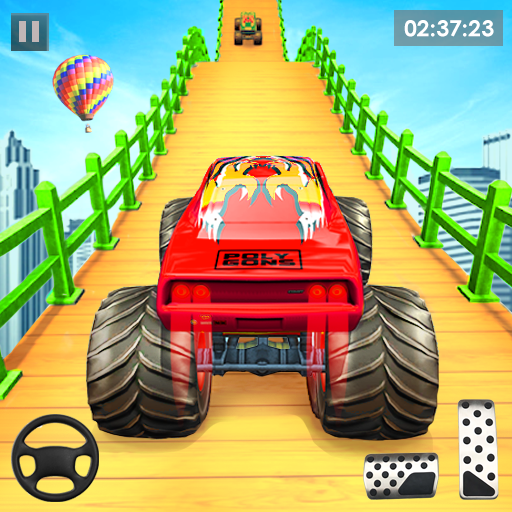 Top Monster Truck Stunts: Off Road Car Racing Game icon