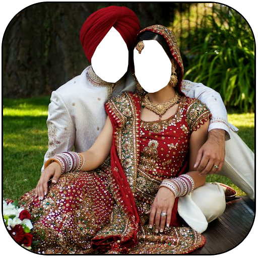 Wonderful Sikh Couple Photo Frames New أيقونة