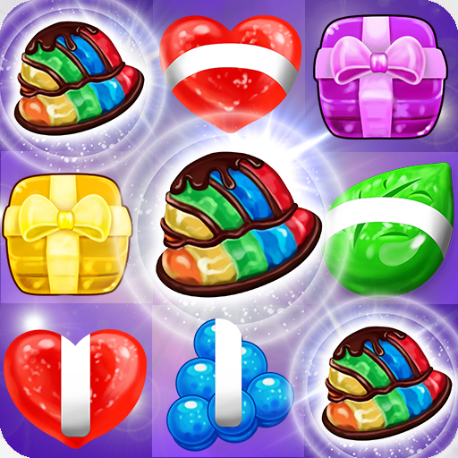 Cream Candy Rain - Match 3 Game icon