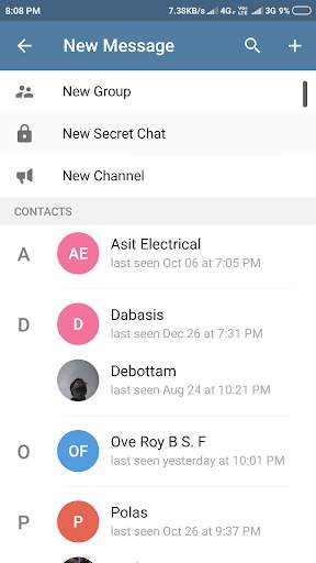 Fast messanger 2019 screenshot 3