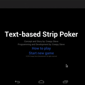 Text-based Strip Poker icon
