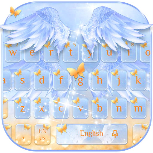Silver Gold Keyboard Theme icon