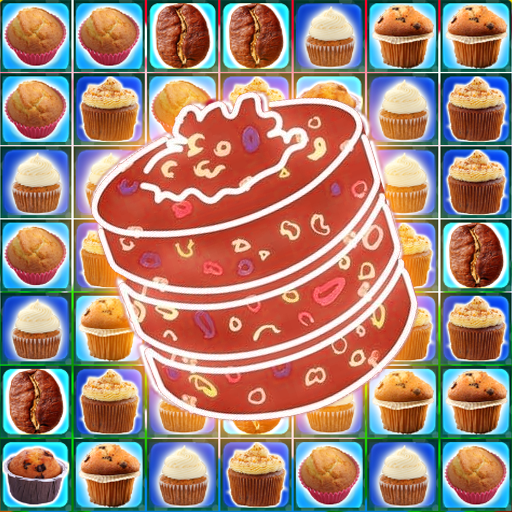 Toon Coffee Cake Match 3 Puzzle icon